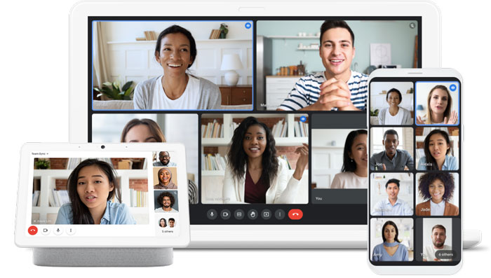 Google Meet hỗ trợ trên mọi thiết bị