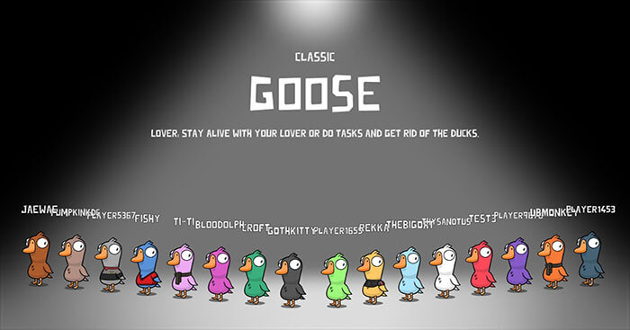 Vai trò của những con vật trong game Goose Goose Duck