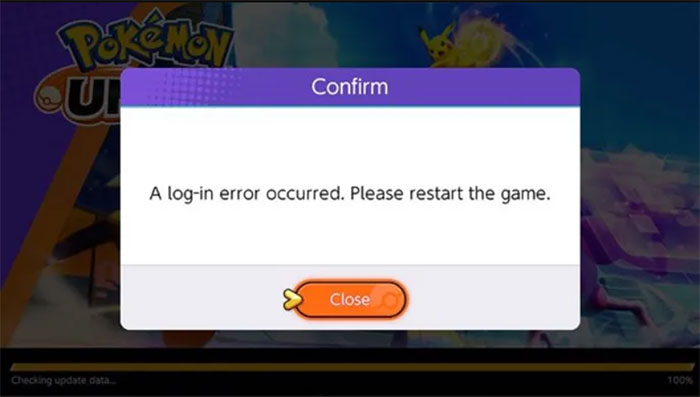 Không đăng nhập được là một lỗi khá phổ biến trong Pokémon Unite