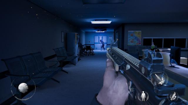 Shoot. horror ghosts in hospital in game Endless Nightmare: Hospital 