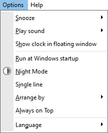 Free Alarm Clock 5 bổ sung nhiều tùy chọn và tính năng mới