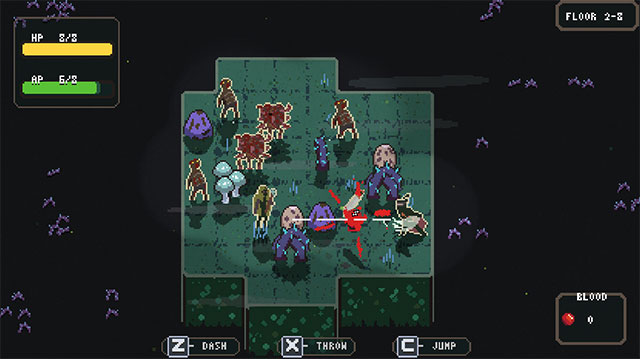 Skillly combine 3 abilities to take down enemies, rescue wounded in Under Grave game