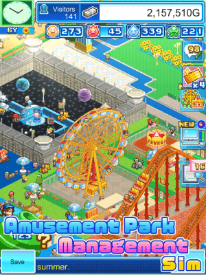 Dream Park Story for you to manage your own amusement park