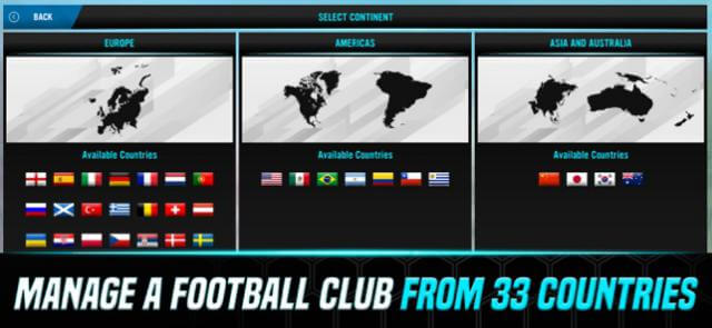 Build a team from 800 clubs from 33 countries 
