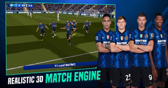 Soccer Manager 2022 features realistic 3D matchmaking 