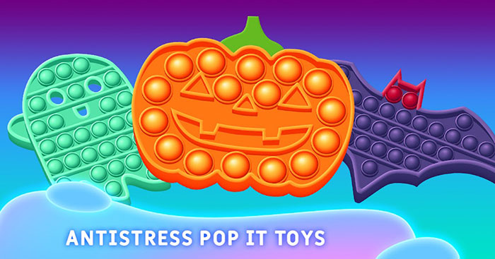 Pump the exploding ball in Pop It Antistress to relieve stress