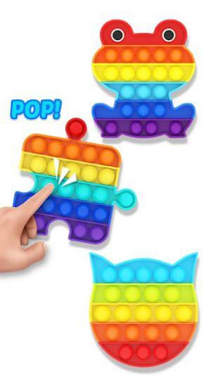 Many pop it pieces to choose from
