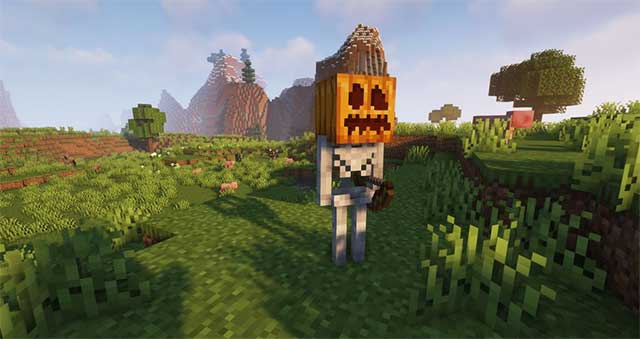 Cc mob zombies will wear a pumpkin on their head to avoid the sunlight and kill them