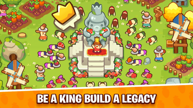 Game Me is King makes you king of a prehistoric island kingdom