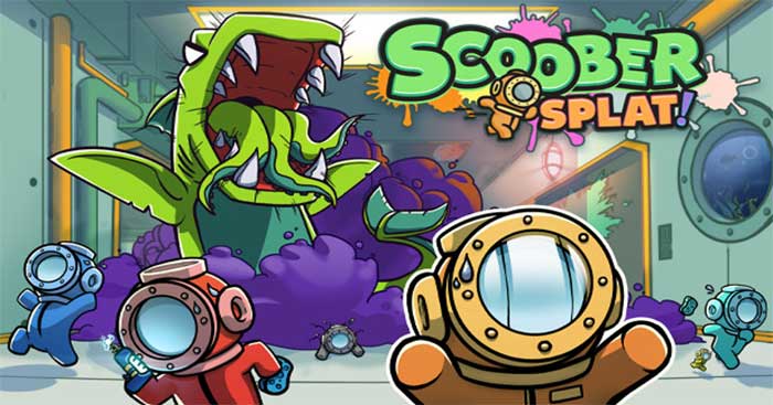 Scoober Splat is a fun multiplayer action game similar to Among Us