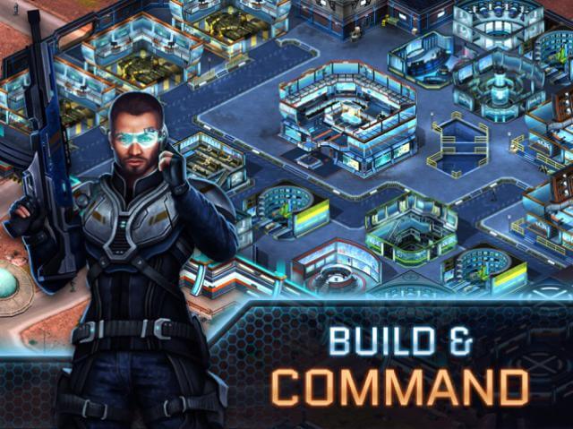 Build your base to confront the enemy. head off world enemies in the game Operation: New Earth