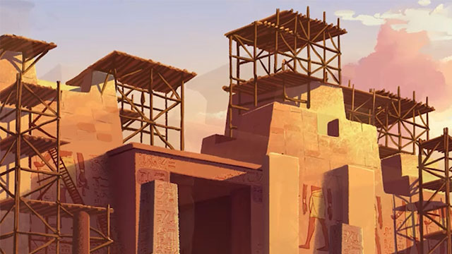 Pharaoh: A New Era is a remake celebrating the 20th anniversary of its release. original game village with many changes