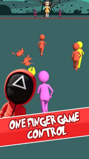 Squid Games for you to play with one finger