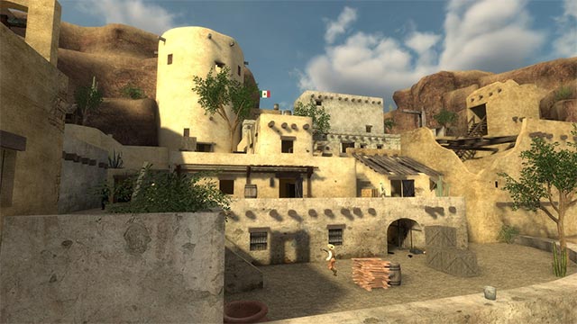 Each map in Fistful of Frags all have different challenges for you to conquer