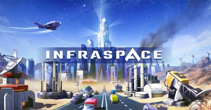 InfraSpace city building simulation game 
