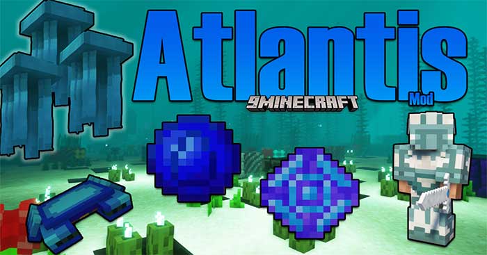 Atlantis Mod 1.17.1 sẽ thêm vào Minecraft một chiều không gian mới - Atlantis 