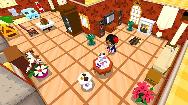 Freely customize your character's house and outfit to your liking. 