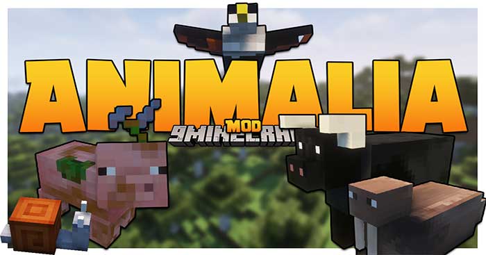 Animalia Mod sẽ thêm vào Minecraft 12 loài động vật mới để người chơi tương tác