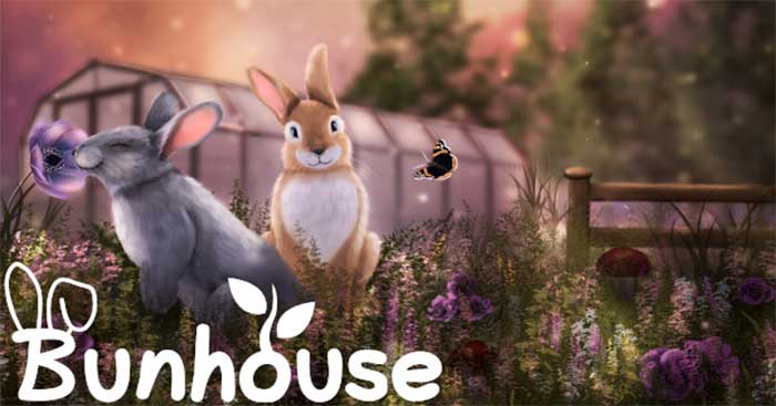 Manage a greenhouse with cute bunnies in the game Bunhouse