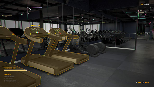 Invest in modern equipment and exercise machines to attract new customers