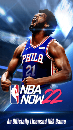 NBA NOW 22 is an officially licensed American professional basketball game 
