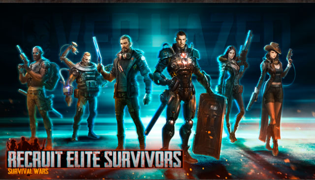 Summon elite survivors to fight for you. 