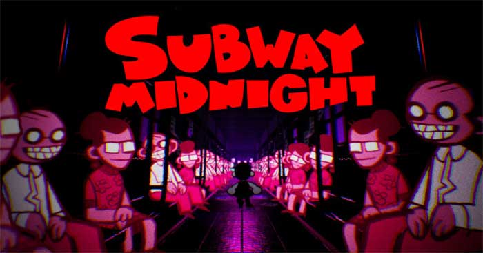 Subway Midnight is a cute horror game 1 subway scene