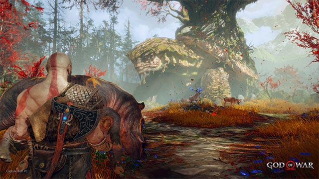 God of War 2022 vẫn trung thành với phong cách nhập vai chiến đấu kết hợp phiêu lưu