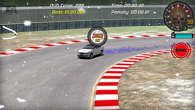 Show off your super drift skills on difficult turns