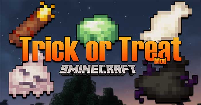 Trick or Treat 1.17.1 là một bản Mod được tạo ra để chào mừng lễ Halloween