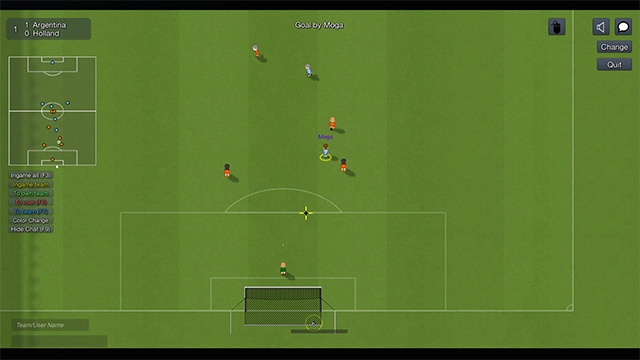 World of Soccer Reloaded is a football game that focuses on individual skills of each player
