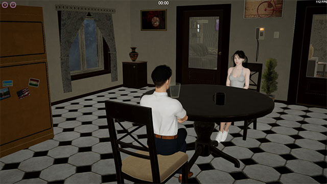 Game Honey Villa vividly simulates the life of a hacker and a beautiful girlfriend in the mansion