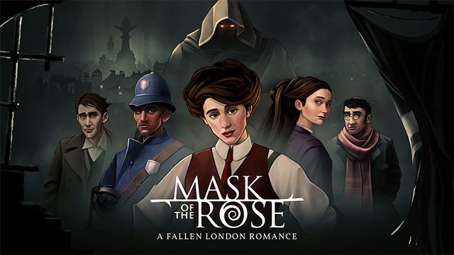 Mask of the Rose on Steam is a mix of love game with investigation thriller