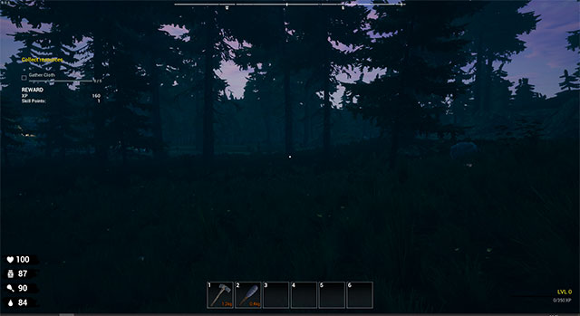 Changed the amount of Vitamins at the beginning of the game and added a flashlight, making survival easier than in Survival Lost Way