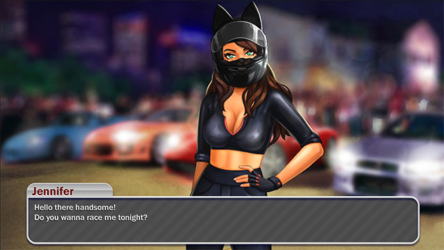 Win the races, earn reputation points and date girls as passionate about speed as you