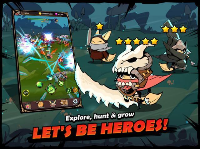 Develop your hero to fight monsters, zombies in the game Tailed Demon. Slayer