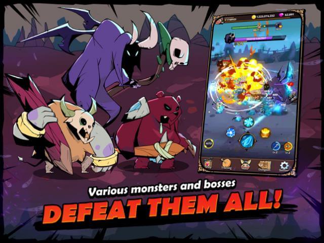 Defeat all monsters and bosses