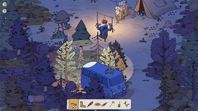 Wind Peaks là game tìm đồ vật ẩn có đồ họa vẽ tay theo phong cách hoạt hình