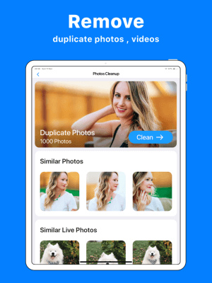 Filter your photos and free up space