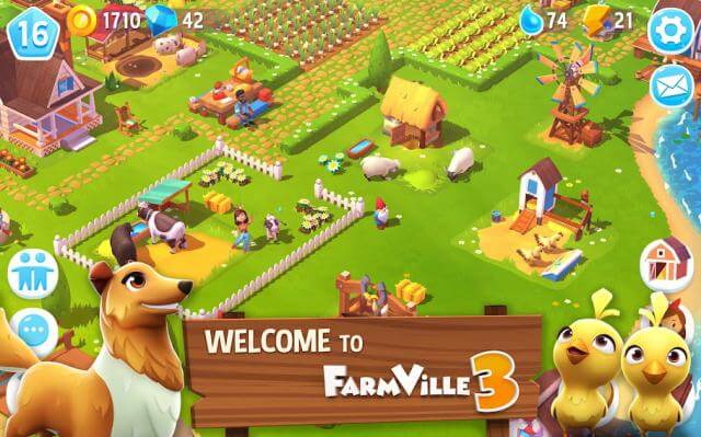 Continue your journey to become a good farmer in FarmVille 3