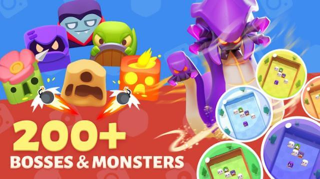 Over 200 bosses and monsters that you have. to defeat