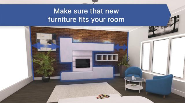 Make sure the new furniture fits your room