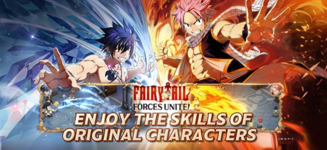 Play FAIRY TAIL: Forces Unite and enjoy amazing skills. of the original characters 
