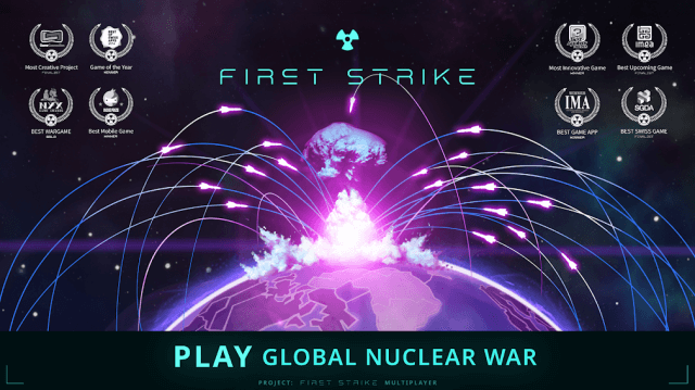 Join the world nuclear war in the game First Strike