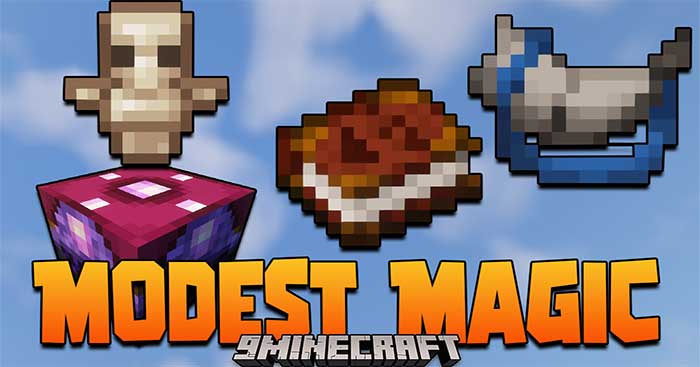 Modest Magic Mod 1.16.5 sẽ thêm vào Minecraft một số hiện vật có thể tạo ra phép thuật