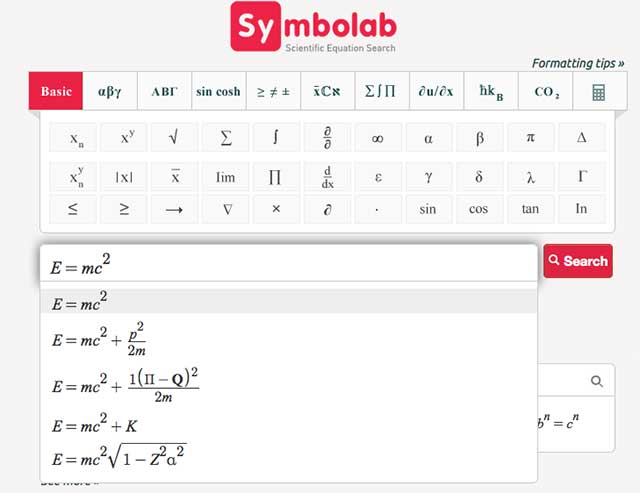 Symbolab helps solve solve math problems about: Fractions, Equations, Integrals, Derivatives,...