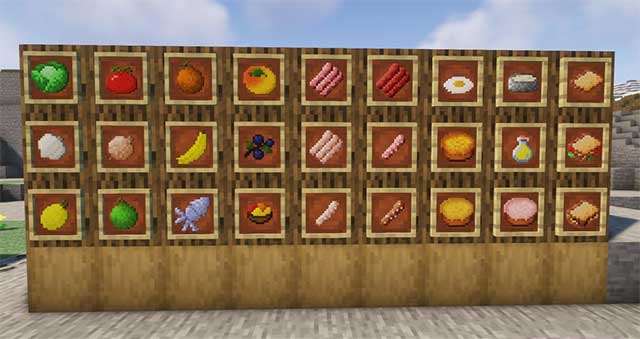 Foodables Mod sẽ mở rộng thế giới đồ ăn trong Minecraft với nhiều edible và cây trồng mới