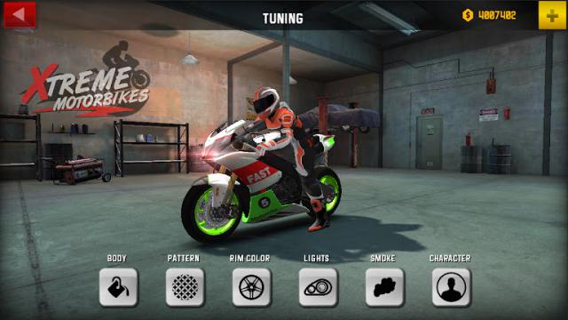 Choose your car and satisfy your passion for speed in the game Xtreme Motorbikes
