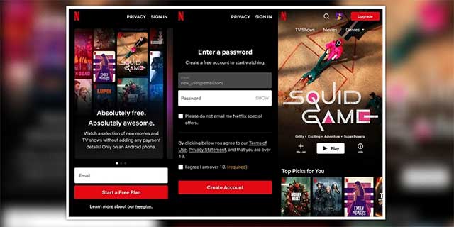 Existing VN users have can watch movies for free on Neflix
