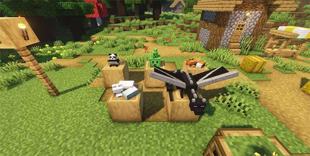 Plushies Mod 1.17.1 sẽ giới thiệu vào Minecraft rất nhiều thú bông đáng yêu